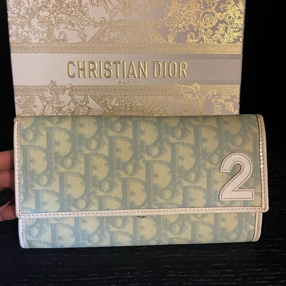Dior Monogram Long Wallet
